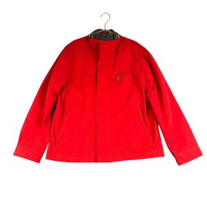 RESET Durable Sports Womans Red Zip Up Jacket Outerwear Size UK 40 EUR 50 WP428